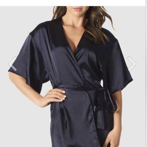 NWT La Senza satin kimono
